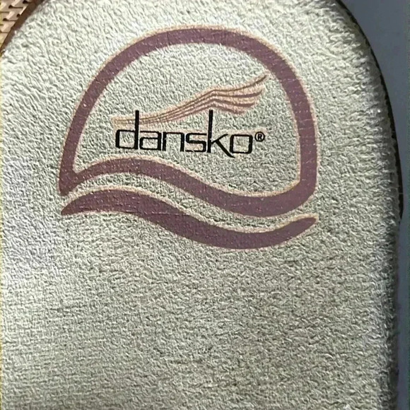 DANSKO SOPHIE Mule Clog Multicolor Strap With Buckle Closure Size 41 - Picture 6 of 7